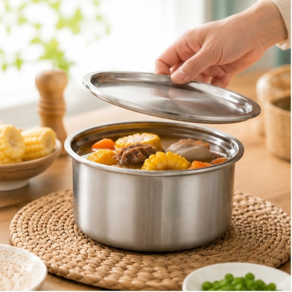 Meal Preparation - 304 Stainless Steel Ramekin with Lid