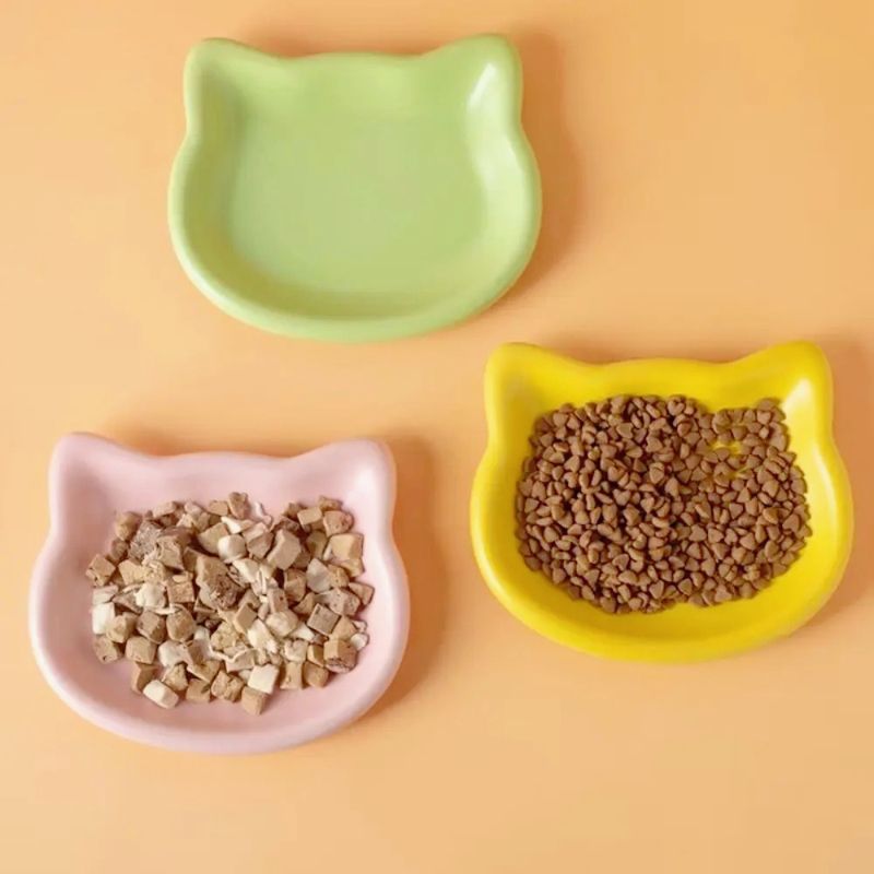 Meal Preparation - 4-Color Anti-Black-Nose Pet Bowl Premium Cat