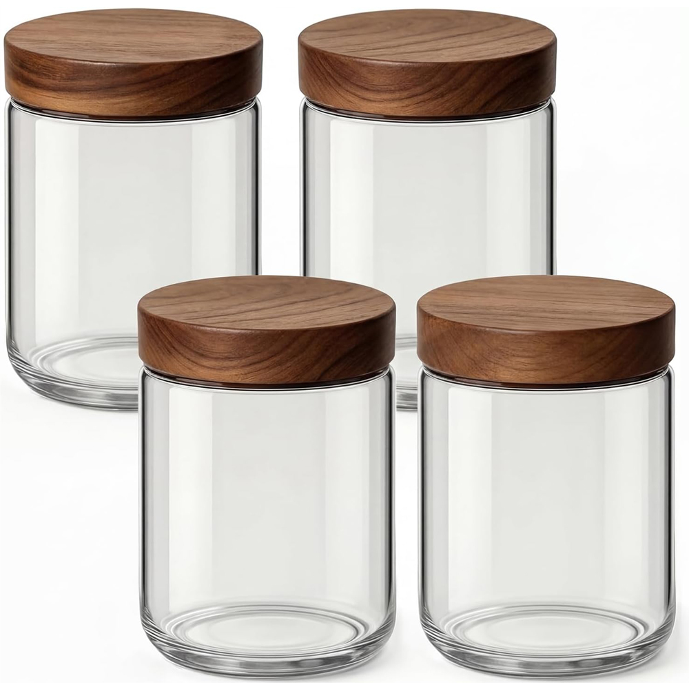 Meal Prep Overnight Oats - 500ml Overnight Oats Containers with Lids,