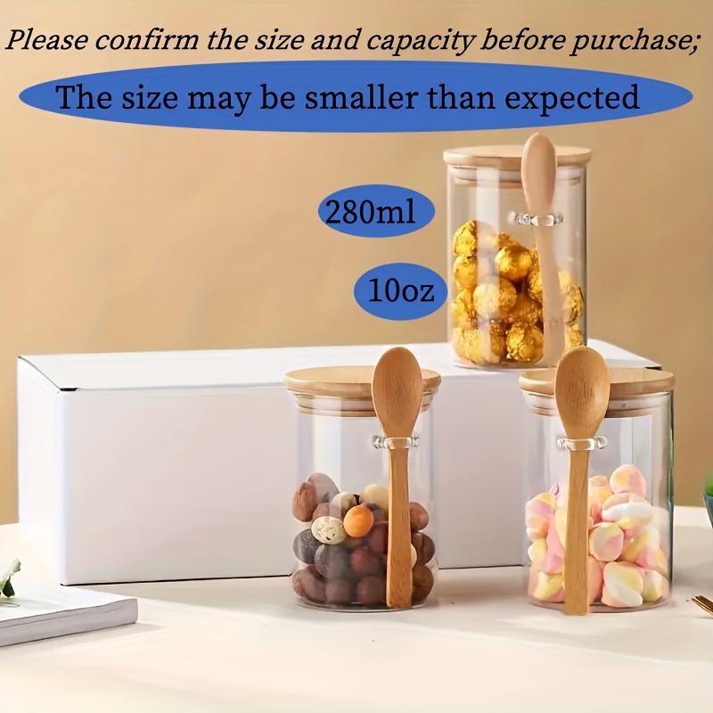 300ml Candy Jar, Biscuit Jar,  - Meal Prep Overnight Oats review and price