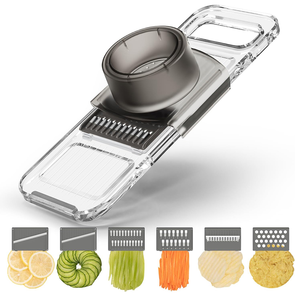 LMETJMA 6 in 1 Multifunctional - Mandoline Slicer Guard review and price