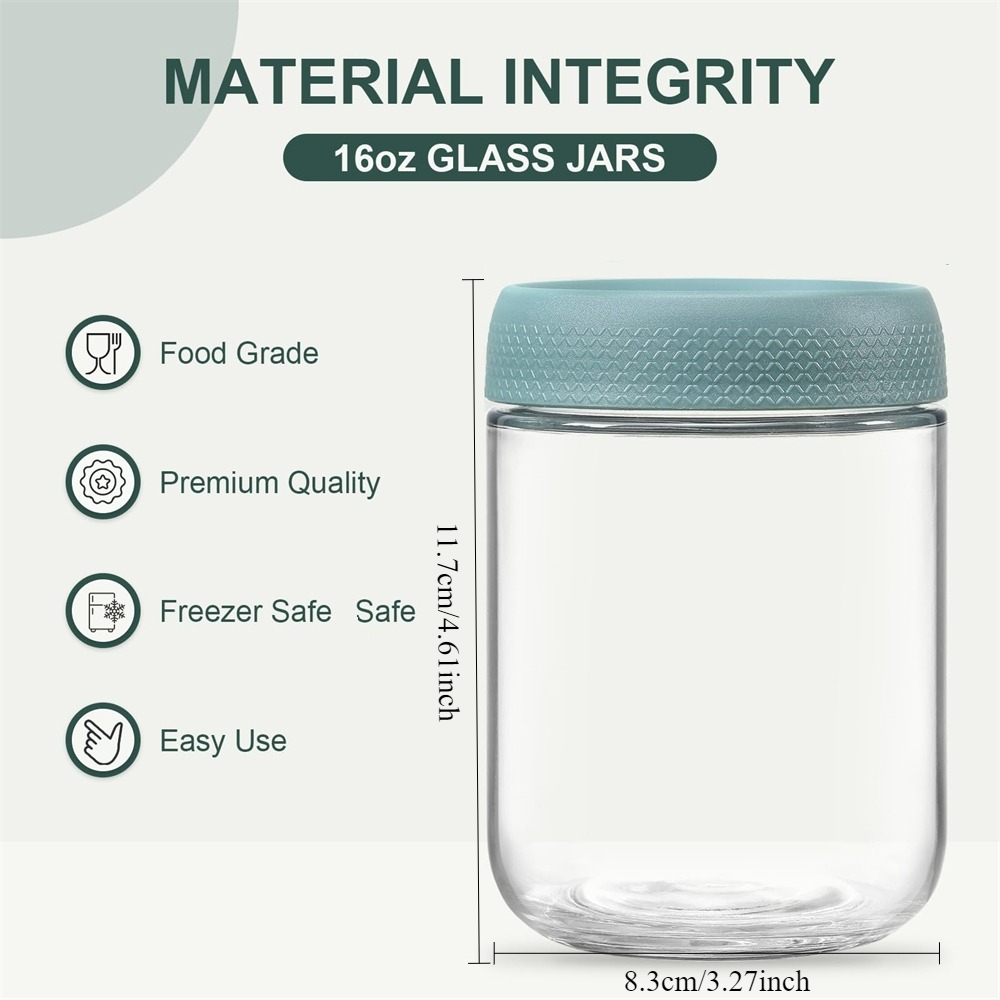 6pcs Overnight Oats Containers - Meal Prep Overnight Oats review and price