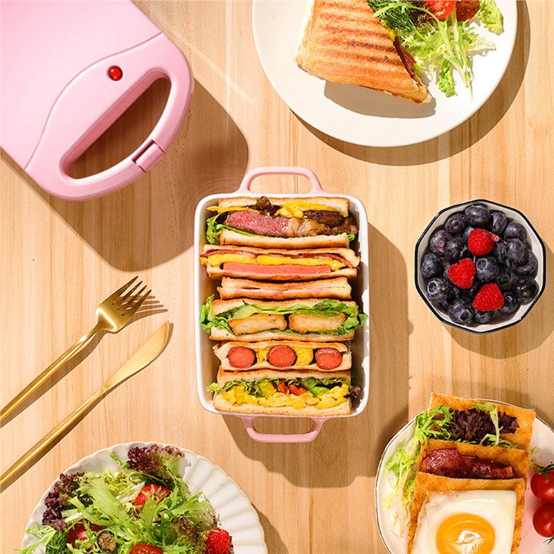 [B25B!】 EU Plug Electric Sandw - Breakfast Sandwich Press review and price