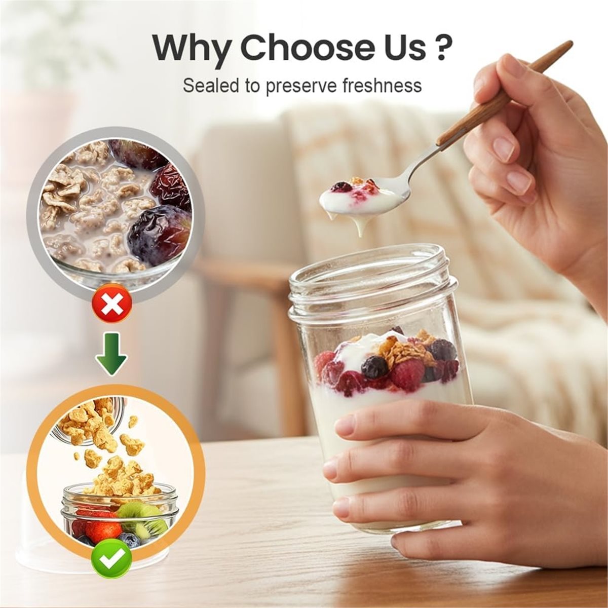 BAAE Overnight Oats Containers - Meal Prep Overnight Oats review and price