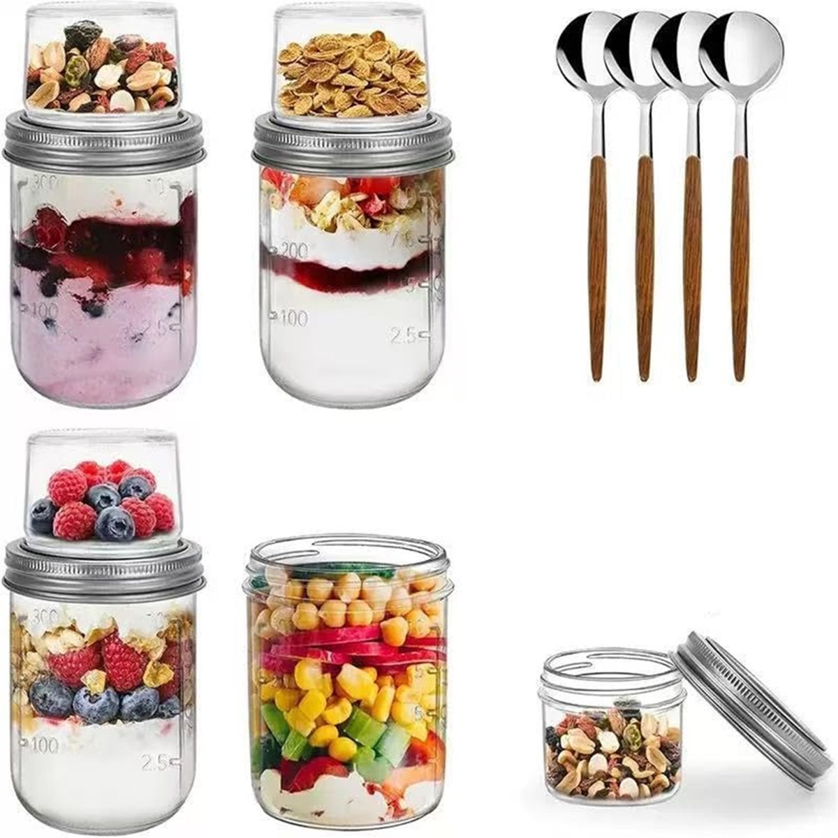 BAAE Overnight Oats Containers - Meal Prep Overnight Oats review and price