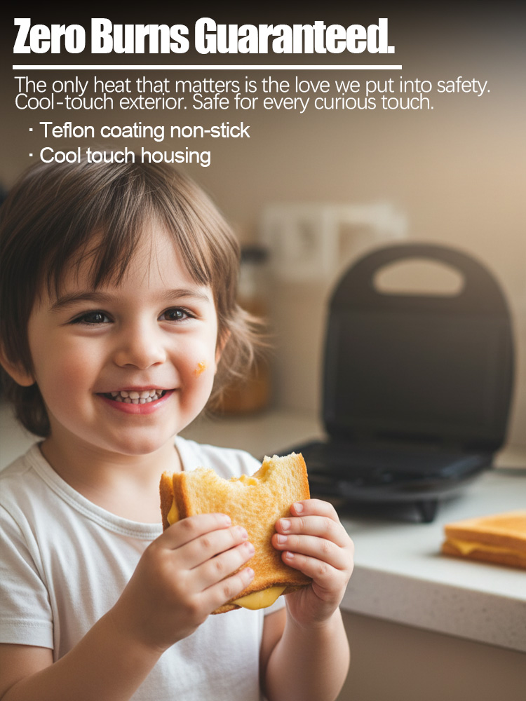 Sandwich Maker Sonifer SF-6173 - Breakfast Sandwich Press review and price