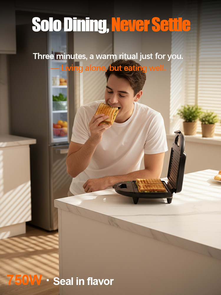 Sandwich Maker Sonifer SF-6173 - Breakfast Sandwich Press review and price