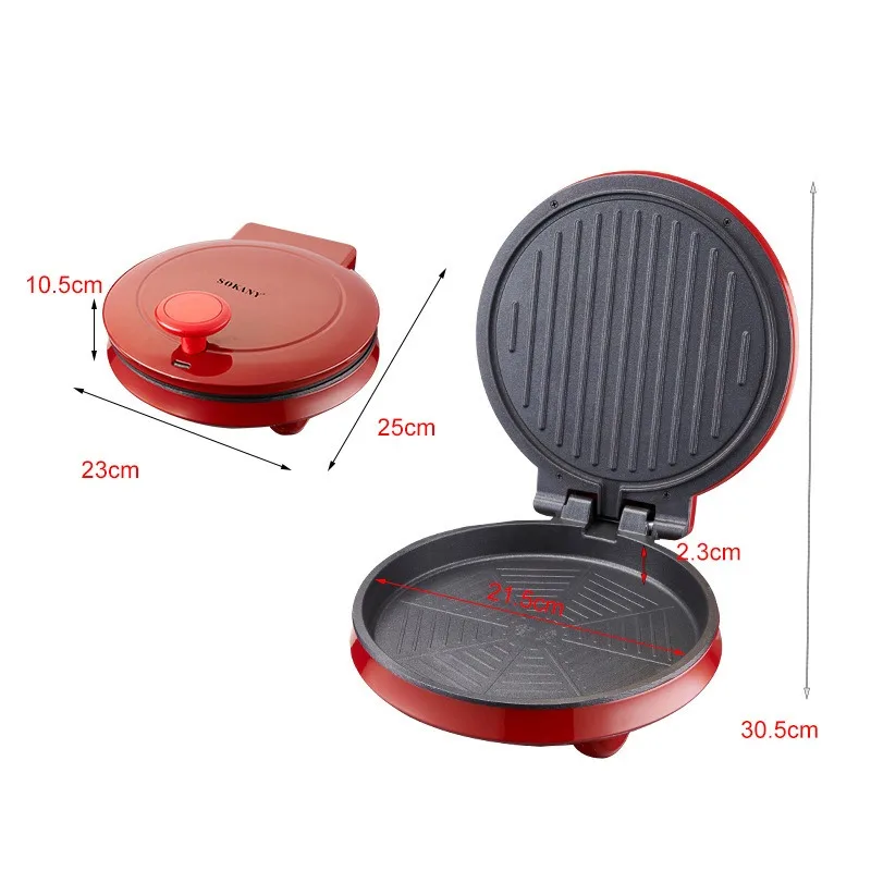 110V Electric Pizza Machine, D - Breakfast Sandwich Press review and price