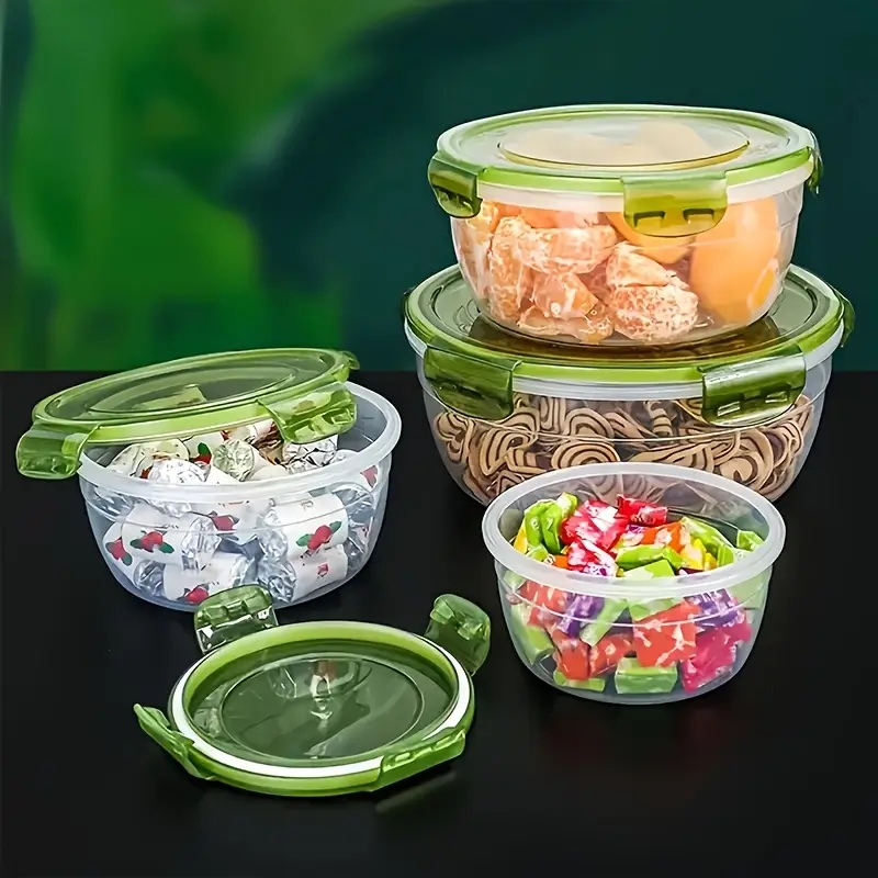 4 Plastic Food Storage Contain - Meal Preparation review and price