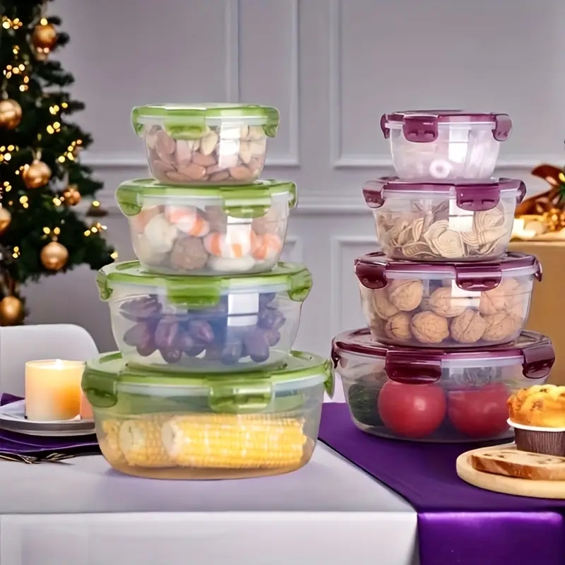 4 Plastic Food Storage Contain - Meal Preparation review and price