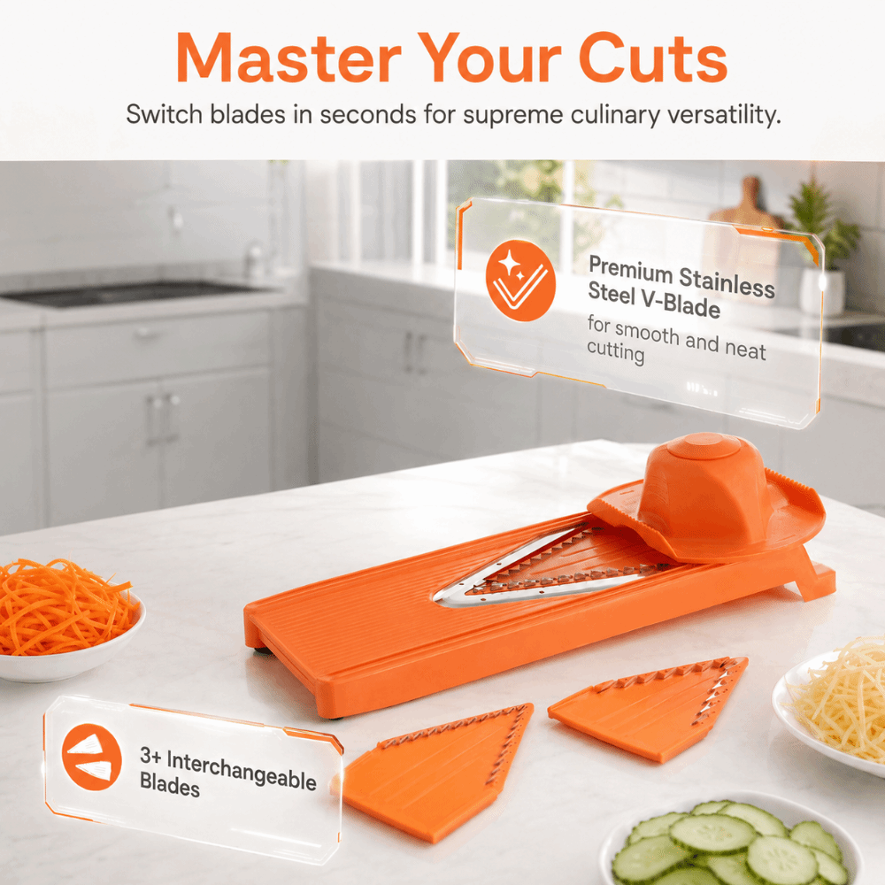 ABS Mandoline Cutter Stainless - Mandoline Slicer Guard review and price