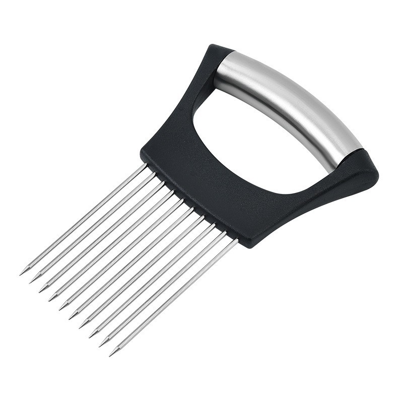 For Stainless Steel Onion Slic - Onion Holder Slicer review and price