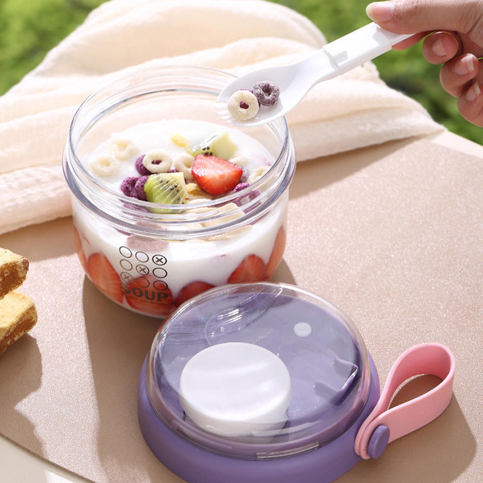 Salad Cup Airtight Lid Overnig - Meal Prep Overnight Oats review and price