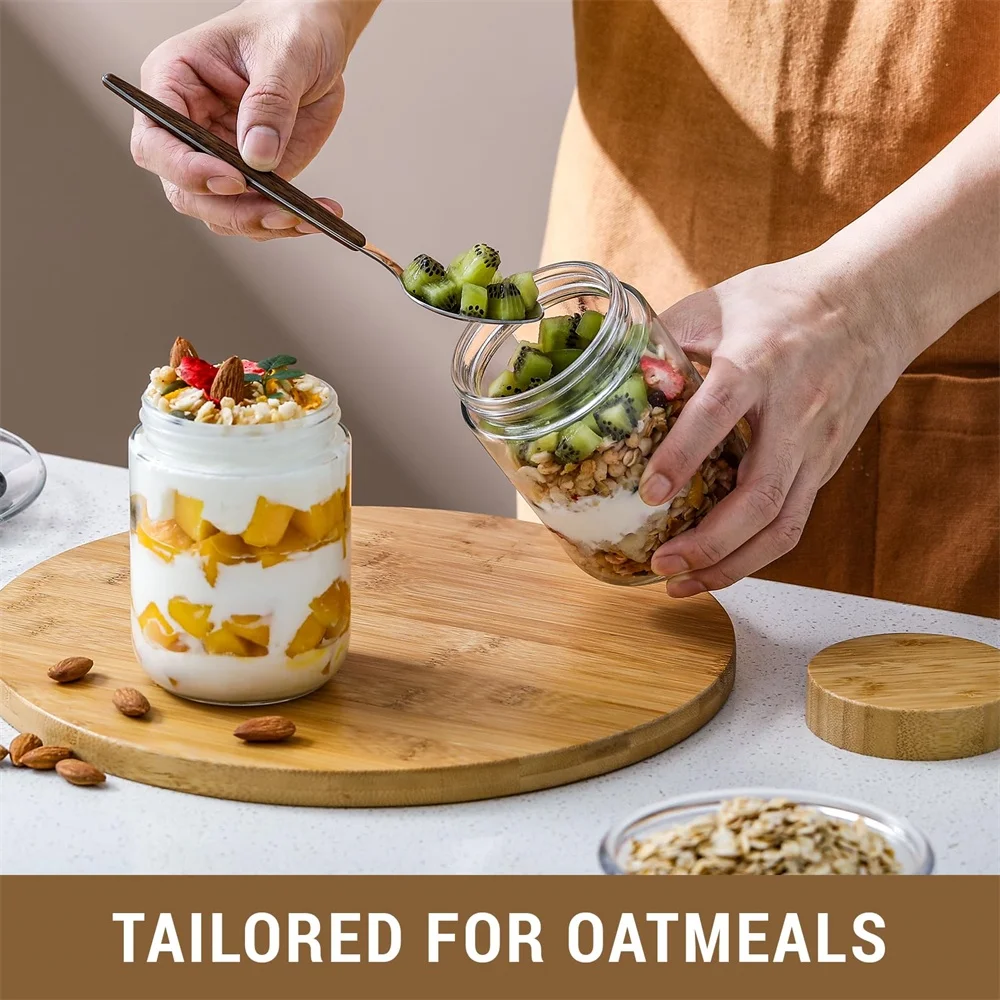 yes4 pack 16oz Overnight Oats  - Meal Prep Overnight Oats review and price