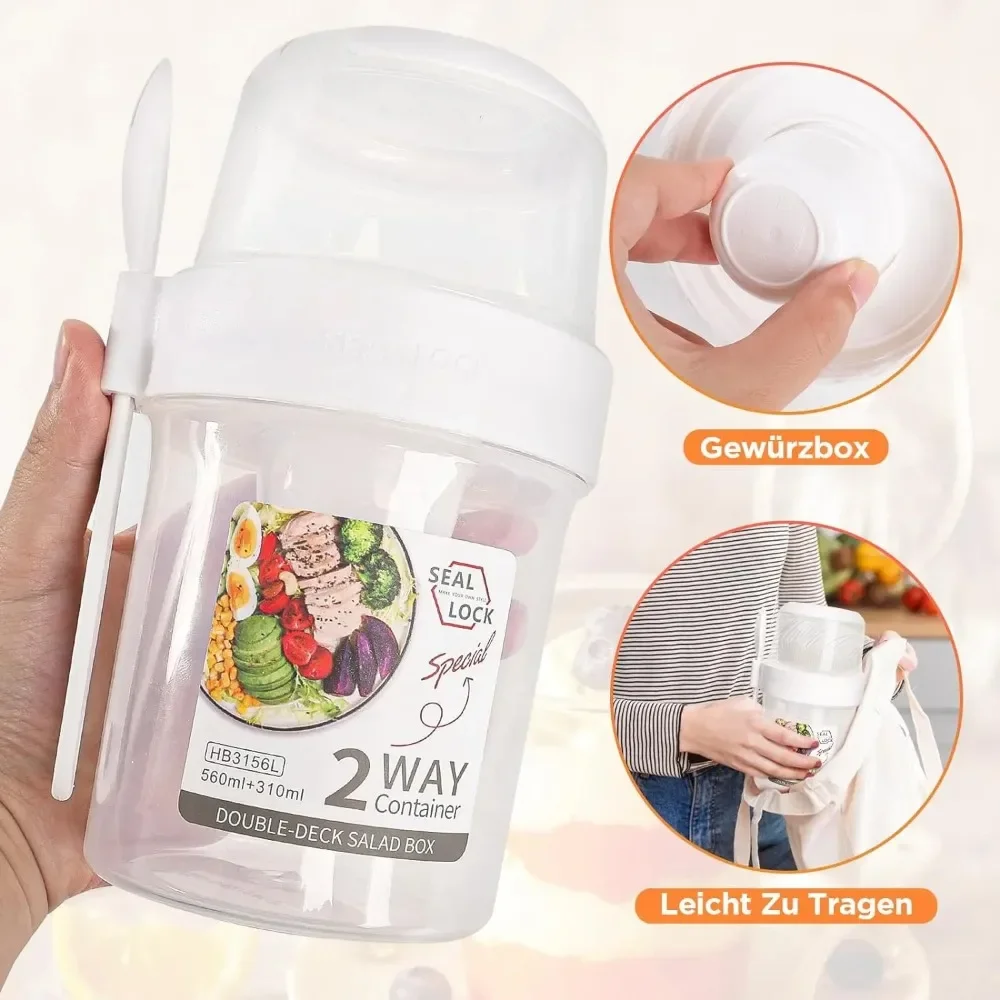 Salad Cup Breakfast Cups Porta - Meal Preparation review and price