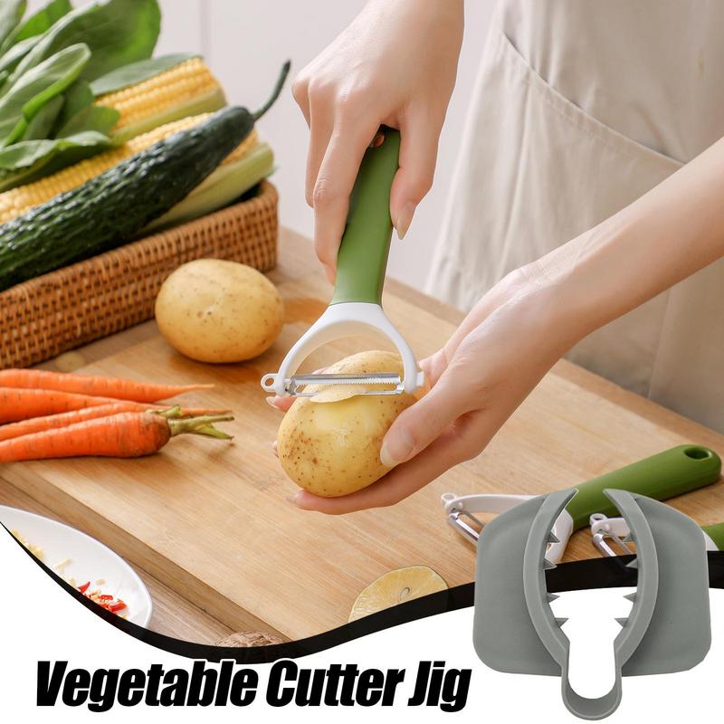 1pcs Vegetable Cutter Jig Safe - Mandoline Slicer Guard review and price