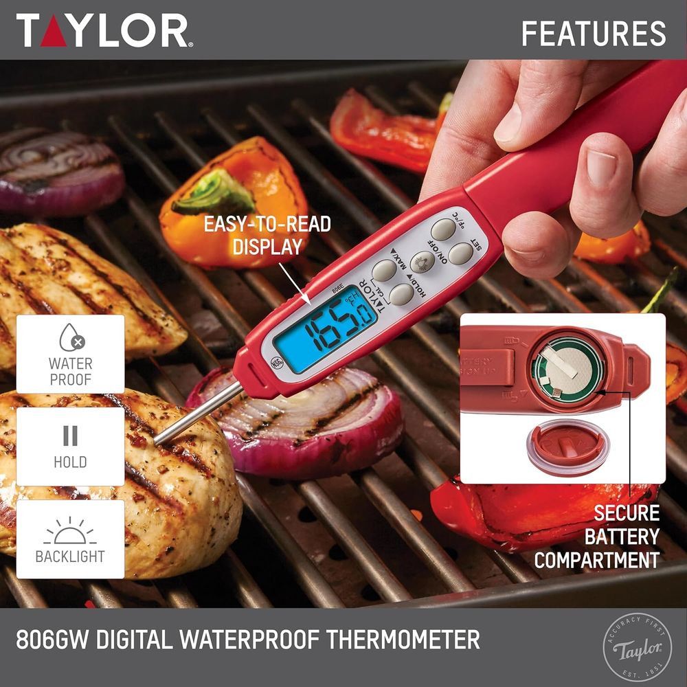 Digital Read Meat Thermometer  - Meal Prep High Protein review and price