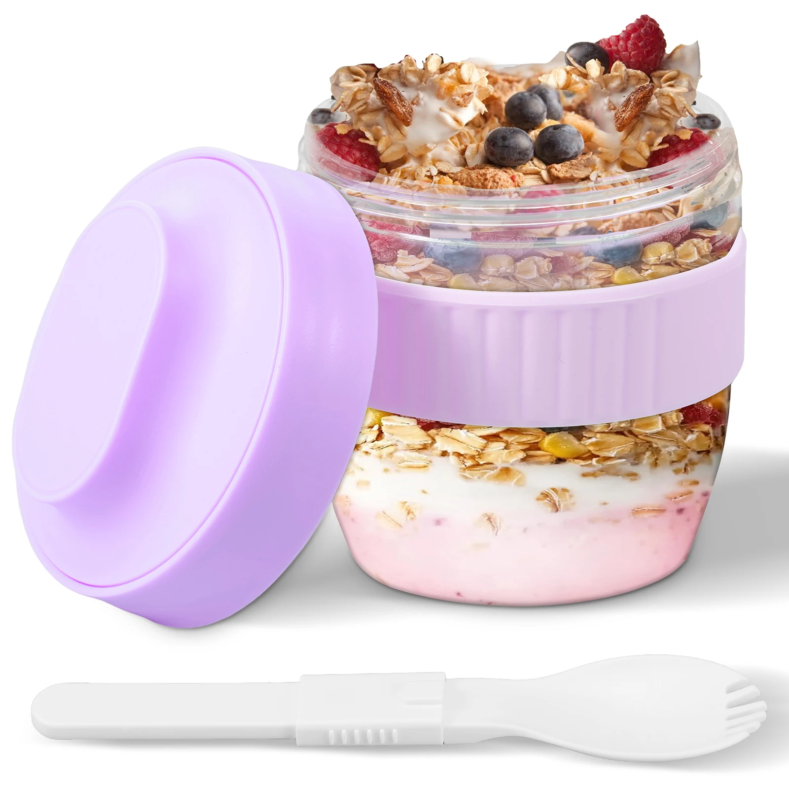 Double Layer Overnight Oats Co - Meal Prep Overnight Oats review and price