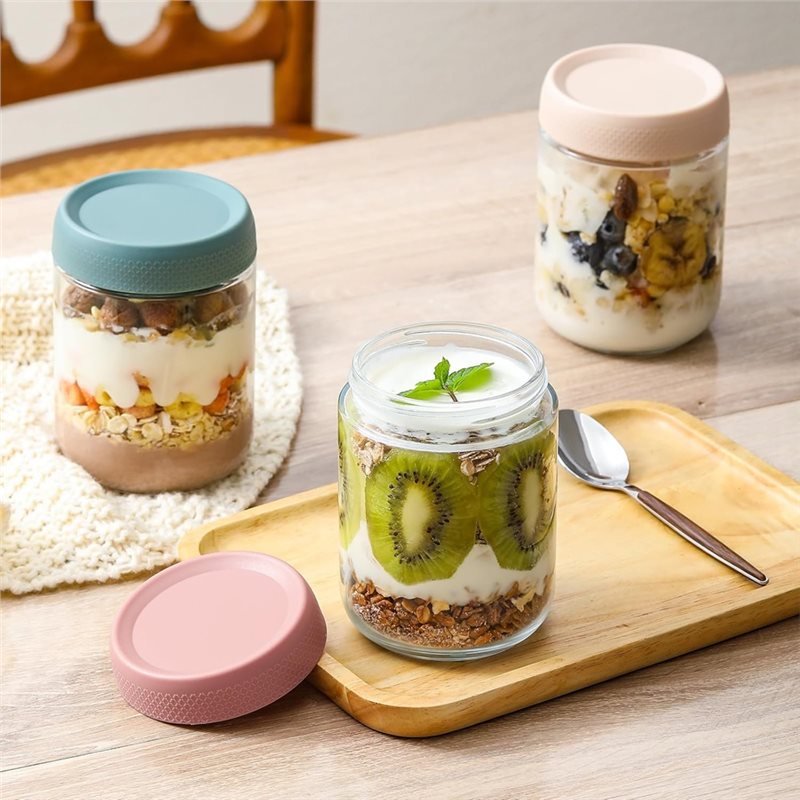 AB34-6Pcs 500Ml Overnight Oats - Meal Prep Overnight Oats review and price